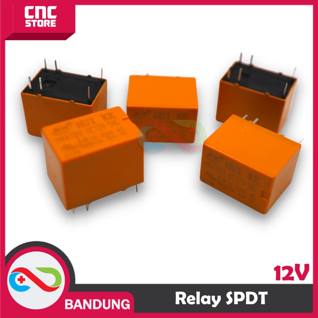 RELAY SPDT 1 CHANNEL 12V JRC-21F 250VAC 30VDC 3A