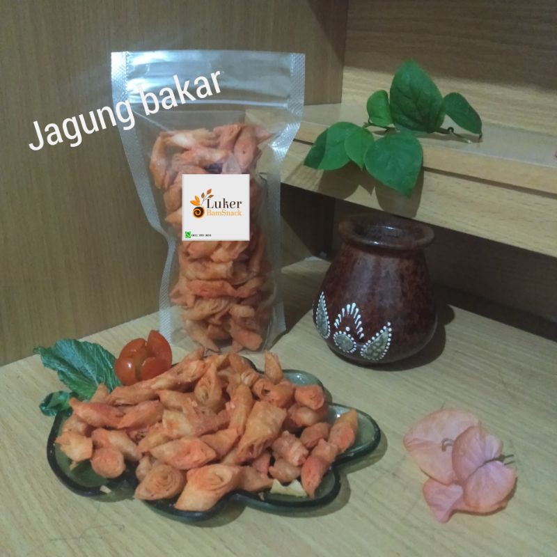 

Lukerjabak/lumpia kering jagung bakar
