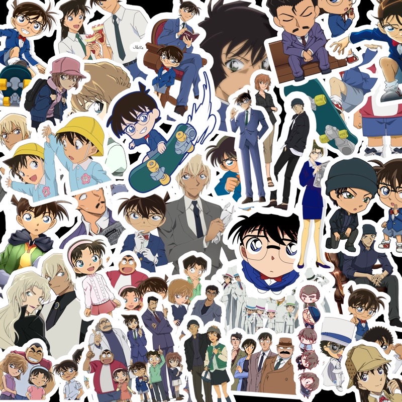 

STIKER DETECTIVE CONAN 35 pcs