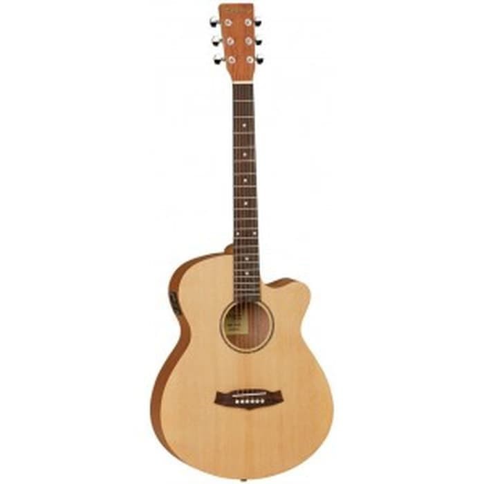 Tanglewood TWR SFCE Super Folk Cutaway Gitar Akustik Elektrik