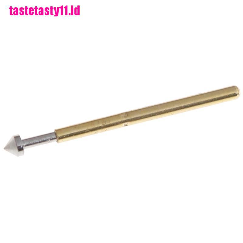 100 Pcs P75-E2 / E3 spring test probe pogo pin 1.3 / 1.5mm Kepala Kerucut