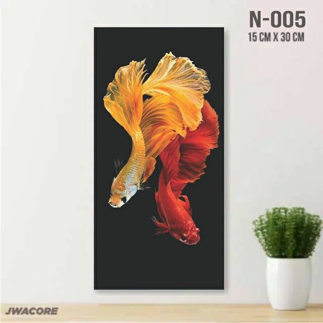 WALL DECOR HIASAN DINDING MOTIF IKAN