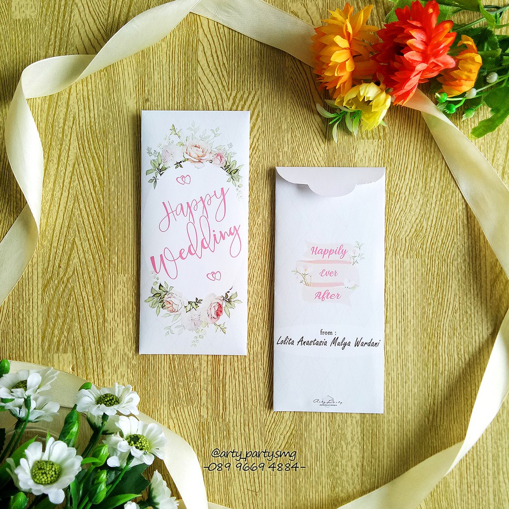 

Amplop / Angpao Wedding Custom Murah Berkualitas