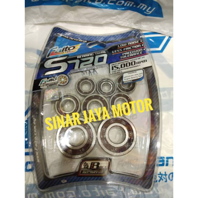 Laher kruk as mx king faito s720 bearing kruk as 1set