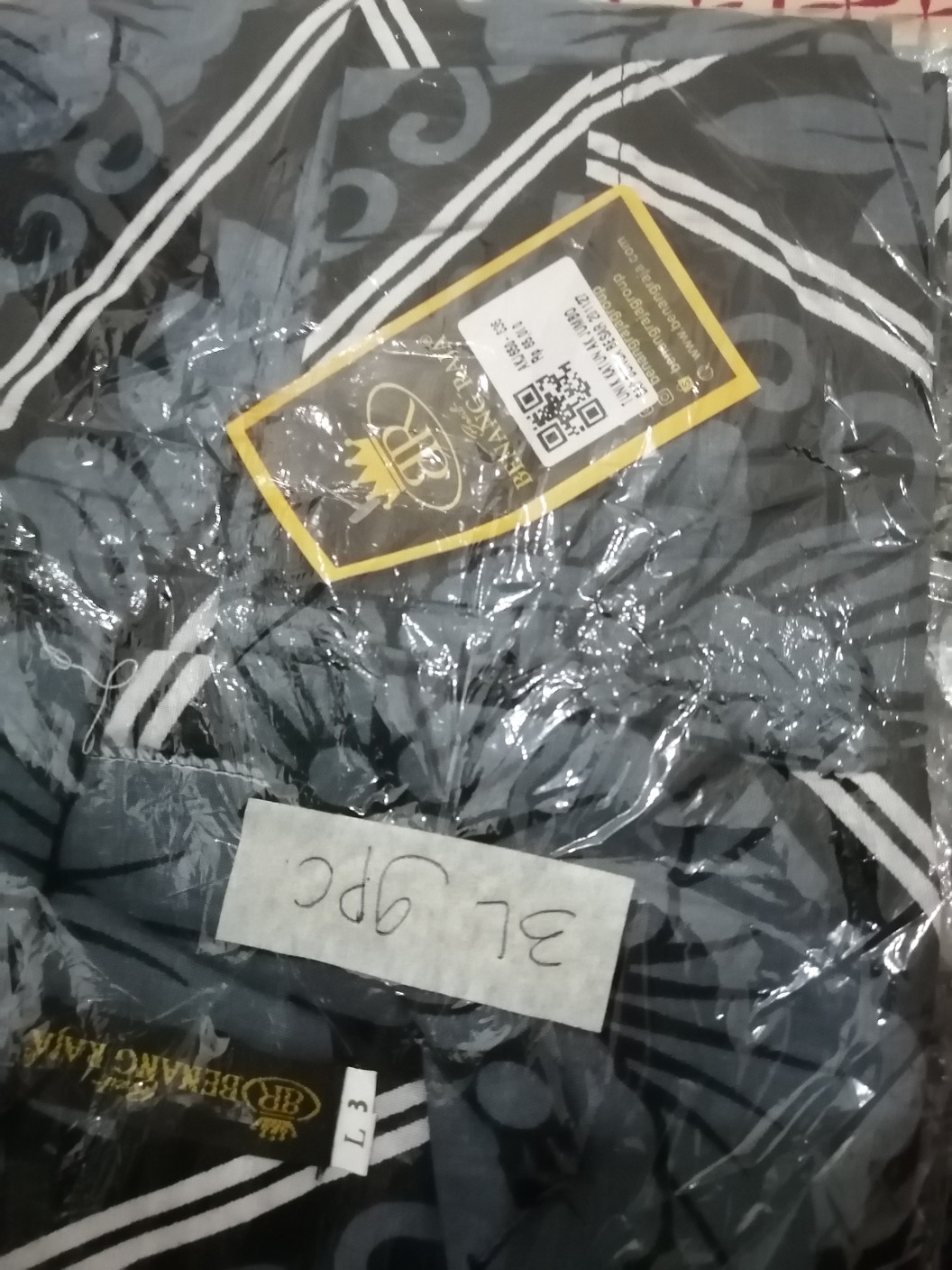 Benang Raja Tunik Batik Wanita Lengan Panjang Ukuran Jumbo 2xl 3xl 4xl 5xl