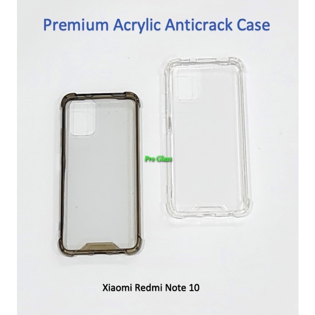 Xiaomi Redmi Note 10 / Note 10 PRO Anticrack / Anti Crack / ACRYLIC Case Silicone