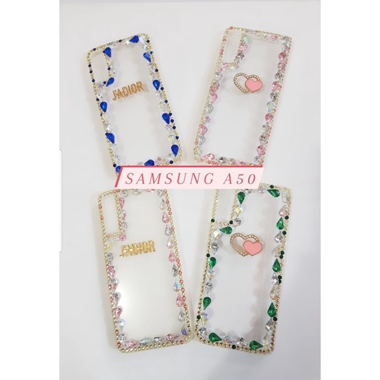 CASE BLINK - BLINK TRANSPARAN SAMSUNG A50 CASE BLINK -BENUA DUNIA