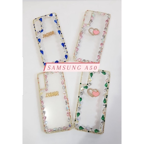 CASE BLINK - BLINK TRANSPARAN SAMSUNG A50 CASE BLINK -BENUA DUNIA