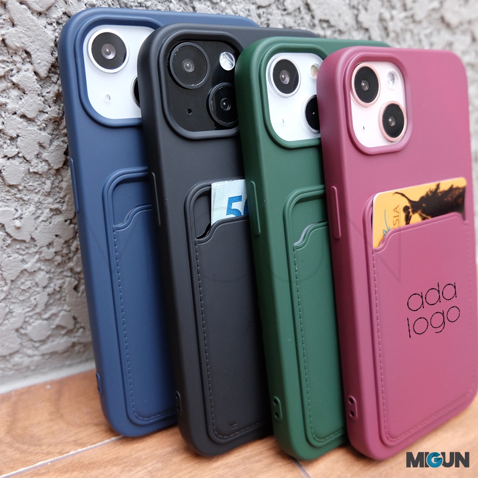 New! Silicone Pocket (1) - Softcase Fullcover - For Iphone 7 8 SE2020 7+ 8+ X XR XSMAX 11 12 PRO PROMAX