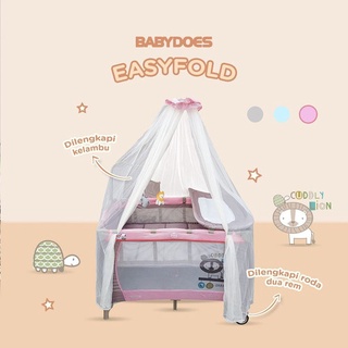 Image of thu nhỏ Box Bayi Baby Box Babydoes 1707 Easyfold Tempat Tidur Bayi #0