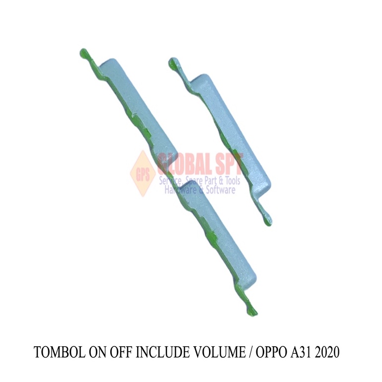 TOMBOL LUAR OPPO A31 2020 ON OFF INCLUDE VOLUME / TOMBOL RUBBER ON OFF VOL