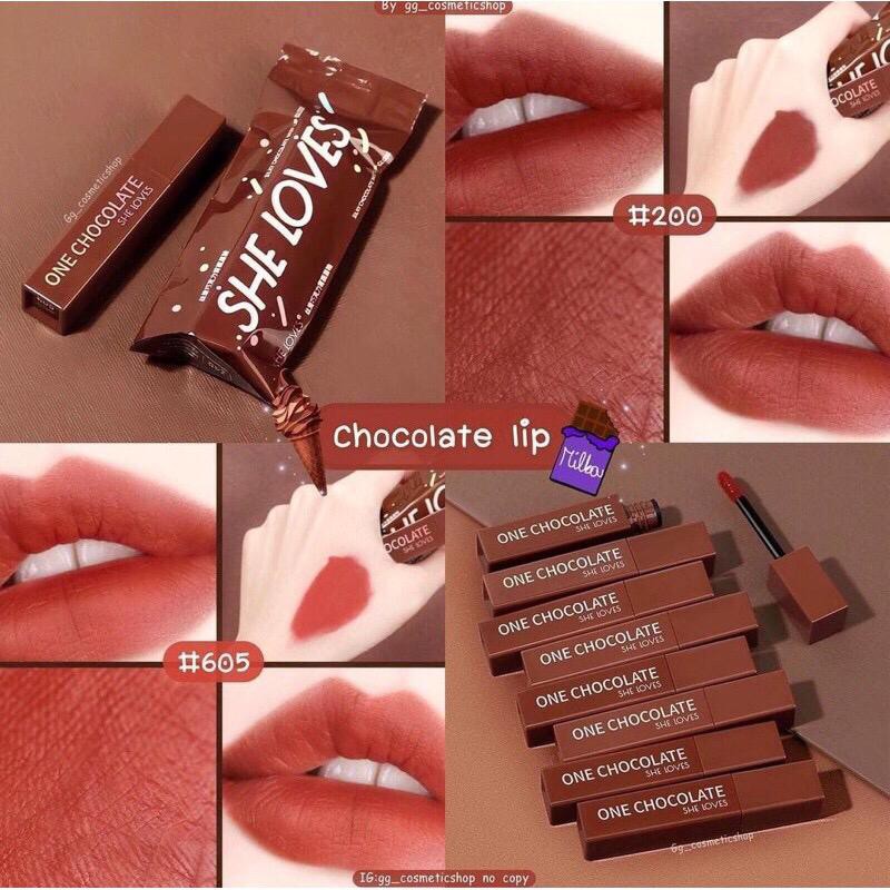 [bisa cod] termurah [ ECER ] SHE LOVES COCOLATE LIPCREAM RANDOM WARNA