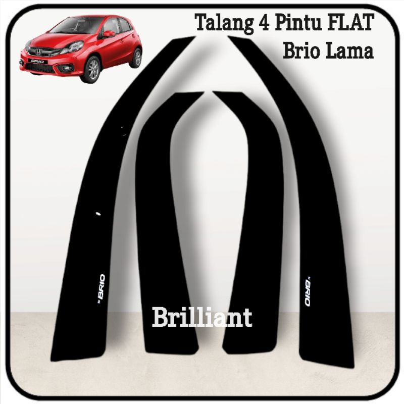 Talang Air 4 Pintu FLAT Honda - Brio / Hrv / Brv / City / Mobilio / Jazz / Freed / WRV