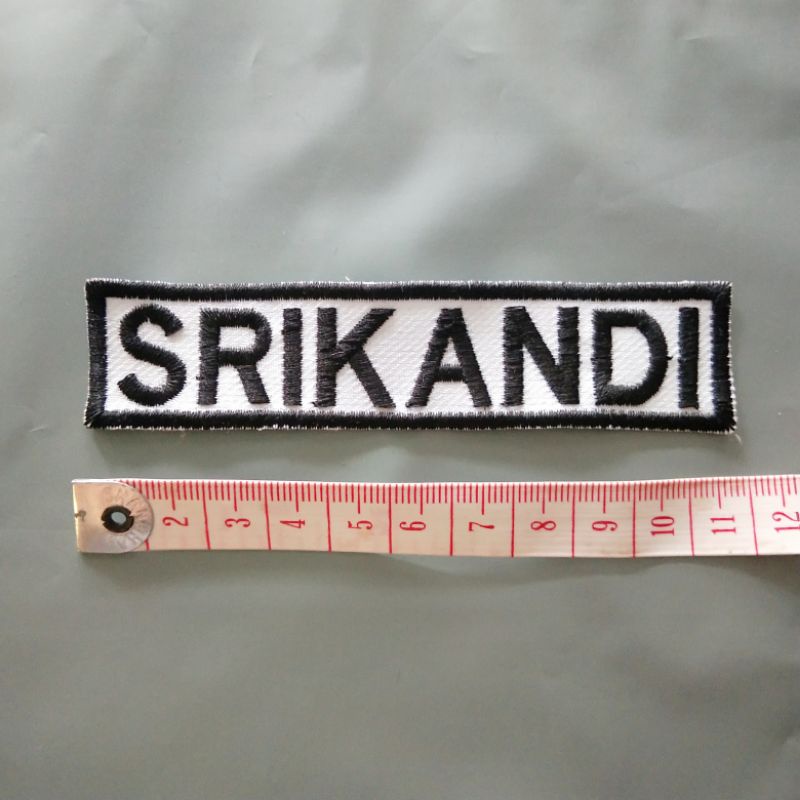 LOGO BORDIR LABEL SRIKANDI PP PEMUDA PANCASILA