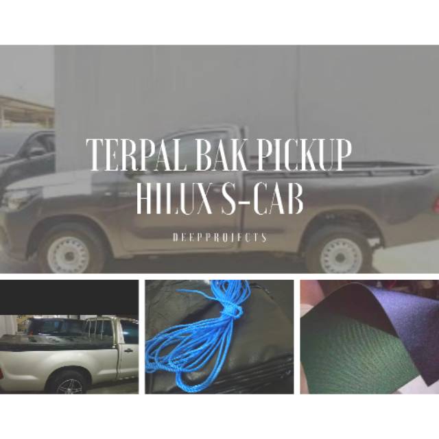Terpal Bak Pickup HILUX SINGLE CABIN | TERBAIK
