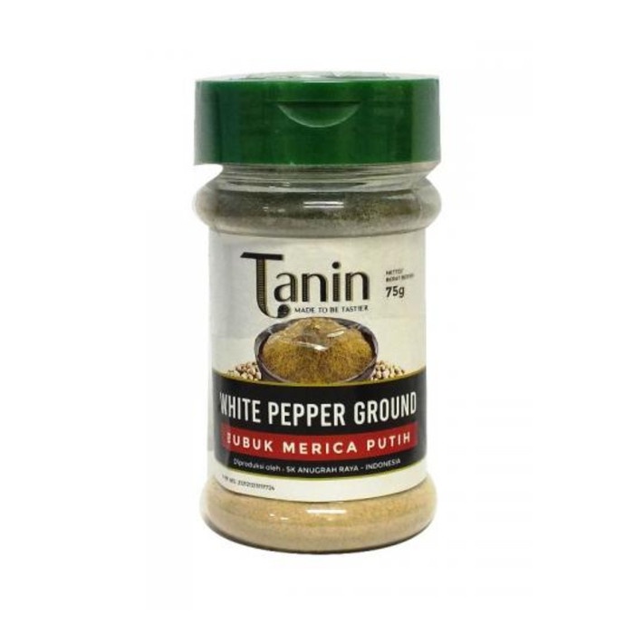 

Tanin White Pepper Ground / Bubuk Merica Putih 75 Gr 066
