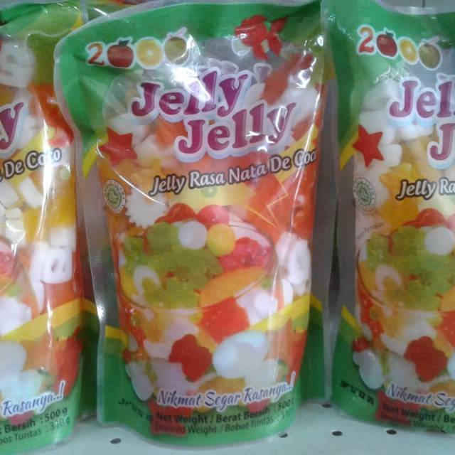 

Jelly jelly warna 500 gr