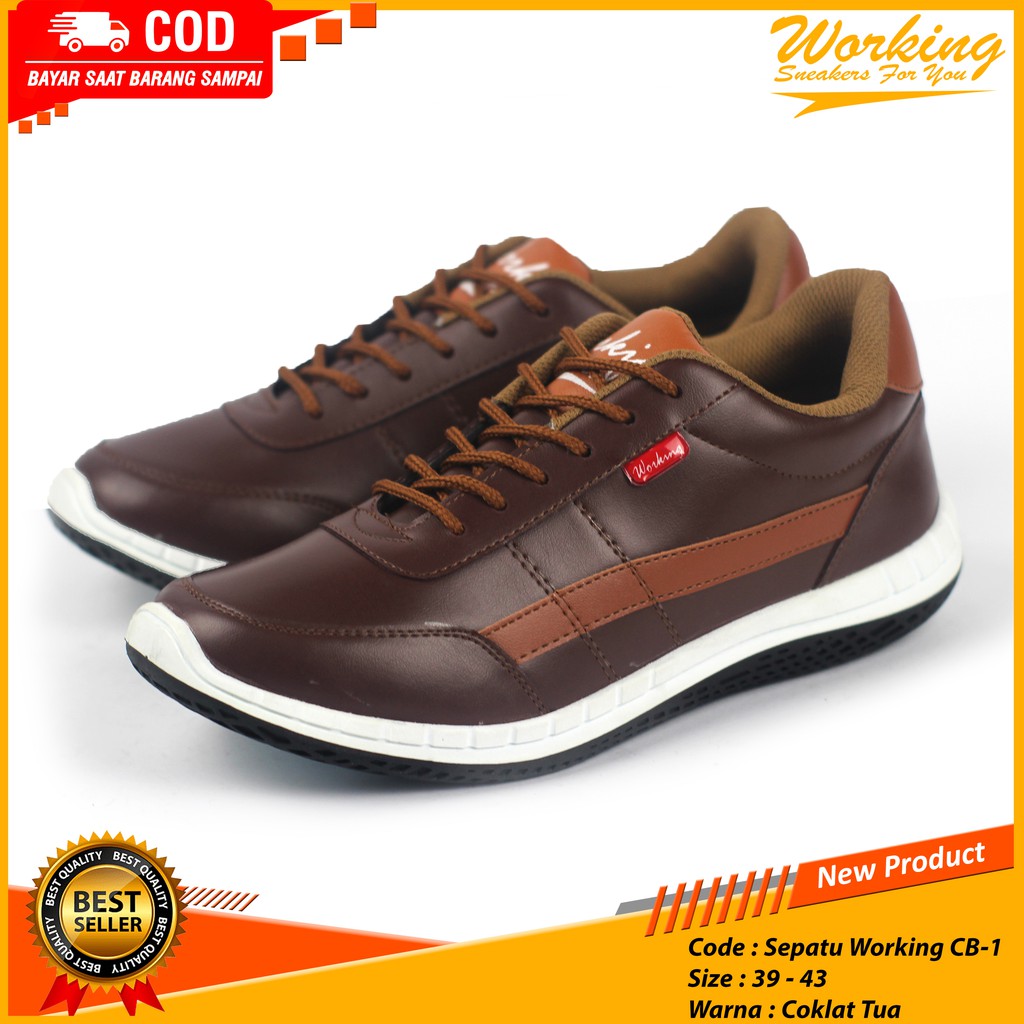 Working Sneakers For You Sepatu Pria Kasual CB-01