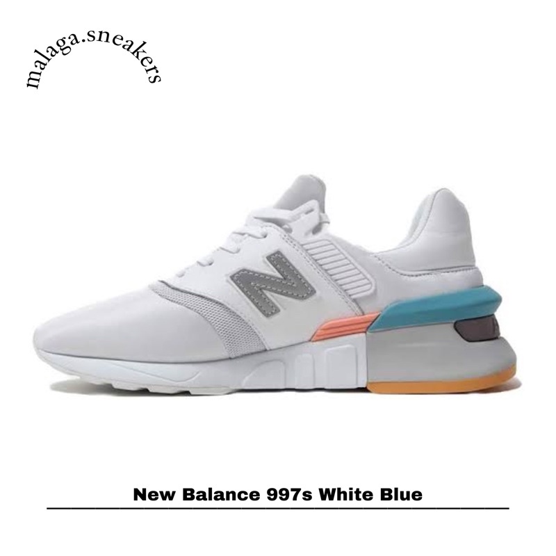New Balance 997s White Blue