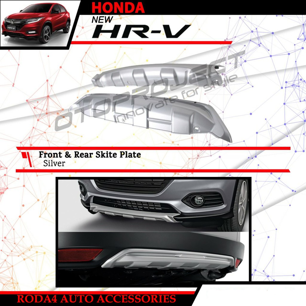 Skid Plate Front Rear Bumper Depan Belakang Bemper New HRV 2018