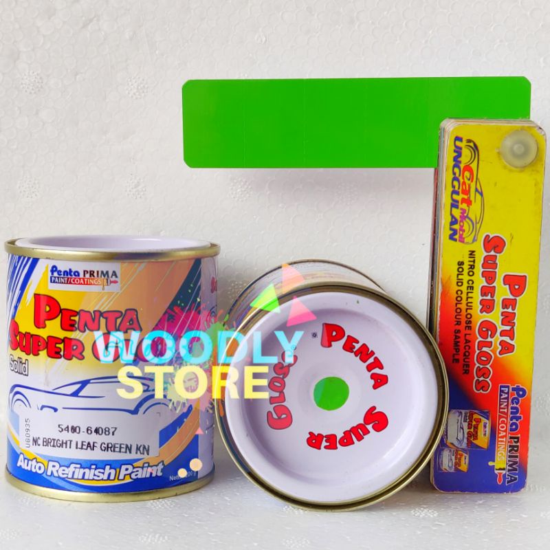 PENTA SUPER GLOSS BRIGHT LEAF GREEN SOLID HIJAU KAWASAKI NINJA CAT DUCO 200ml