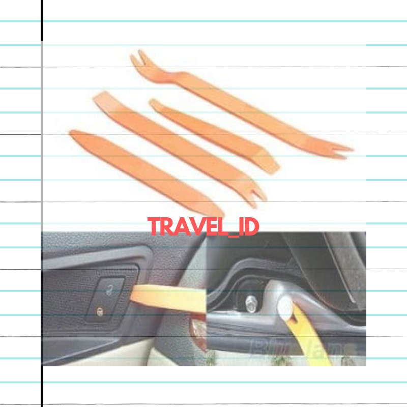 Alat Buka Clip Interior Tool Set Car Audio Dash Panel Trim Removal