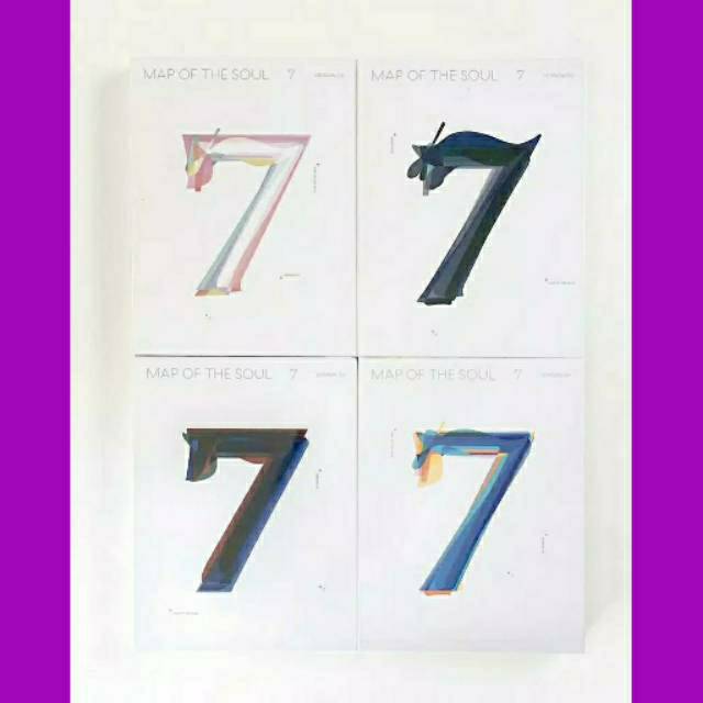 [READY SEALED] OFFICIAL ALBUM BTS MAP OF THE SOUL : 7 [MOTS 7]