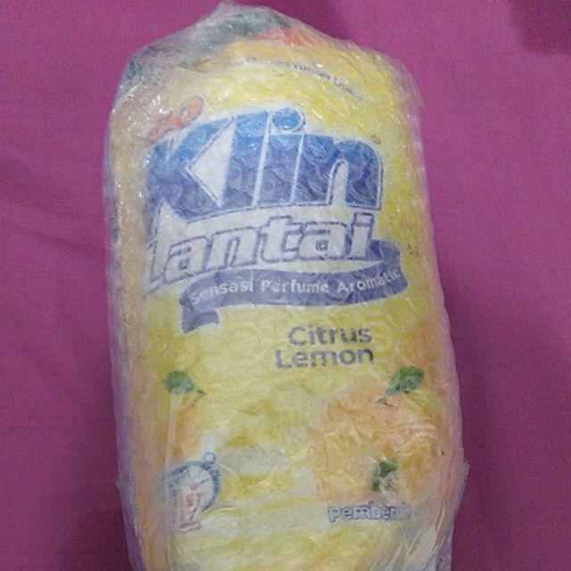 So Klin Lantai Kuning Citrus Lemon 400 Ml Refill