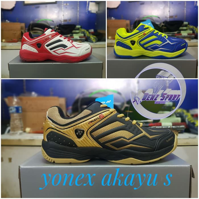 sepatu badminton yonex akayu s original