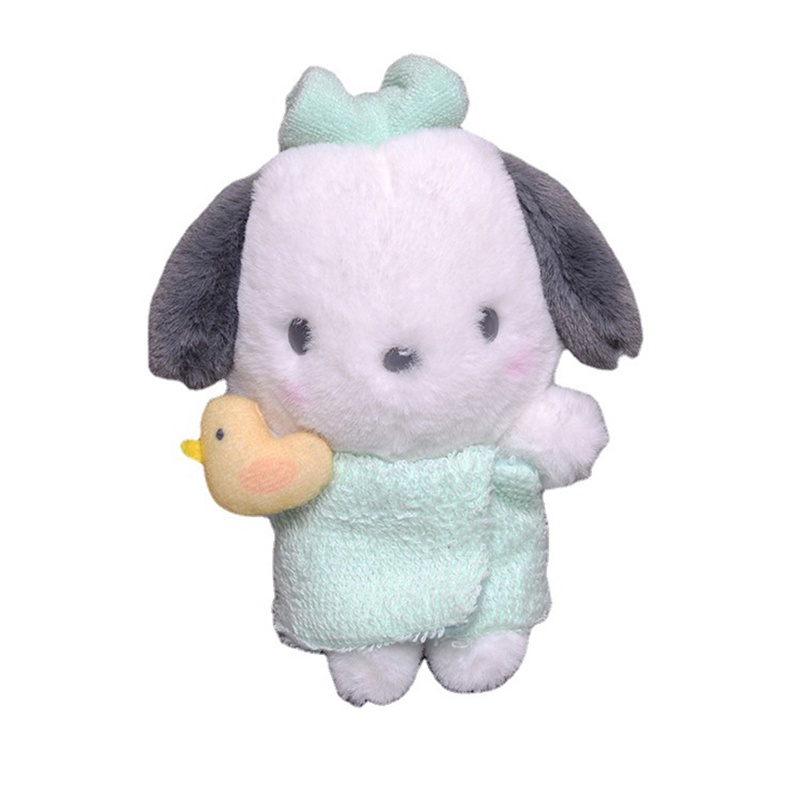 Boneka Sanrio My Melody Kitty Cinnamon Roll Bahan Plush Ukuran 10-20cm