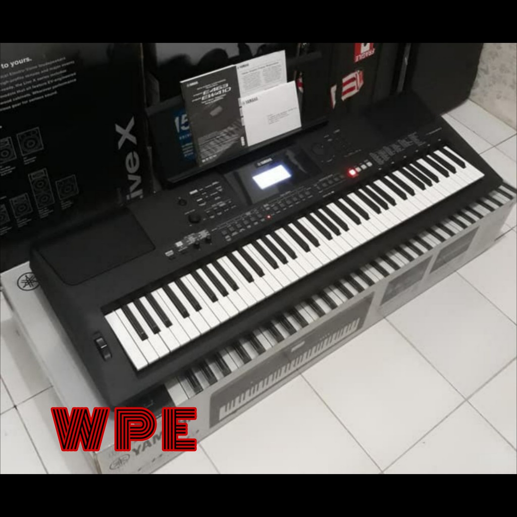 paket keyboard yamaha psr ew410 original