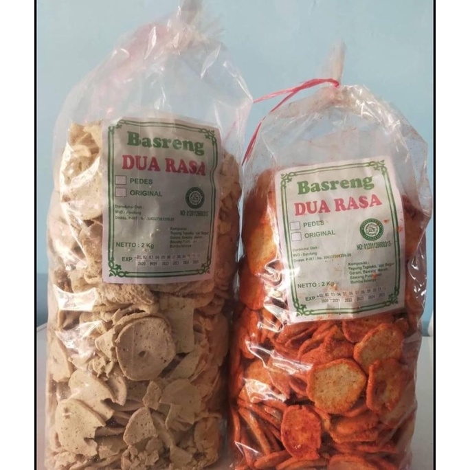 

Basreng Ori/ Pedas / Pipih/ Stik 1 kg