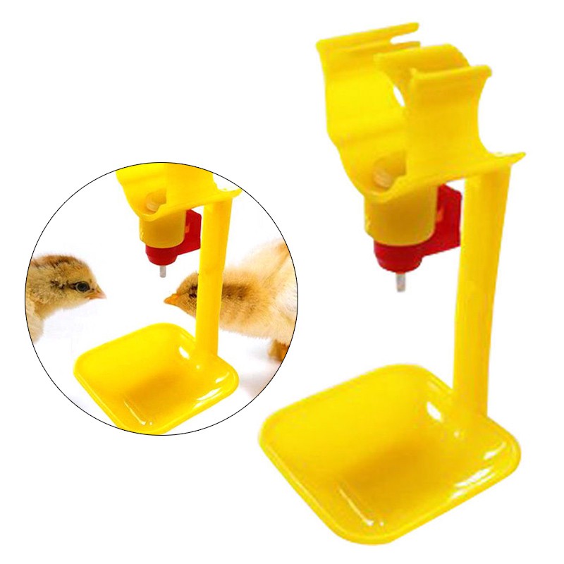 10pcs Poultry Chicken Hanging Duck Drinking Water Nipple Drinker