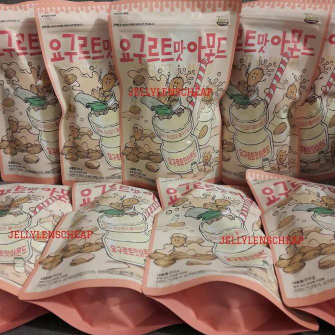 

Hot Promo!! Yogurt Almond 210gram ~ Produsen Honey Butter Almond