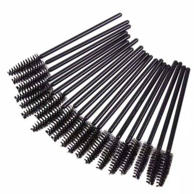 Sisir Kuas Maskara Spoolie Brush Mascara Wand