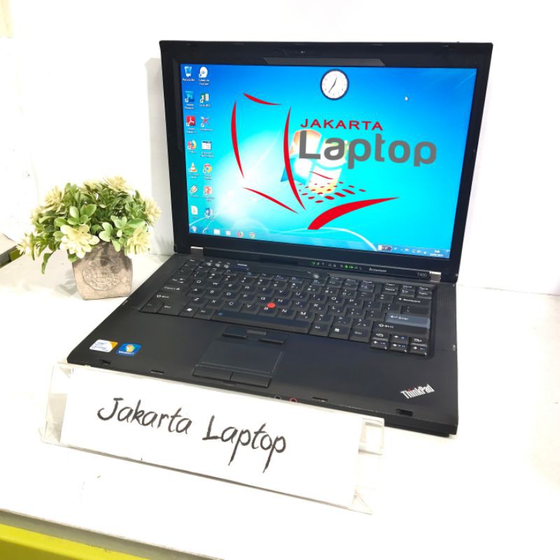 LAPTOP LENOVO THINKPAD T400 | CORE 2 DUO | RAM 4GB | SSD 512GB | MULUS MURAH BERGARANSI