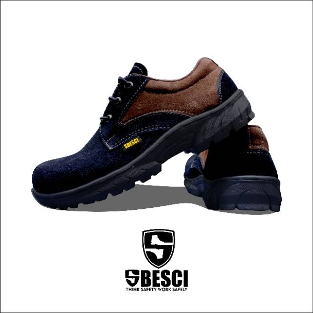 SEPATU SAFETY SEMI BOOTS TYPE 021 PRIA TYPE LOW BOOT SAVETY BUT