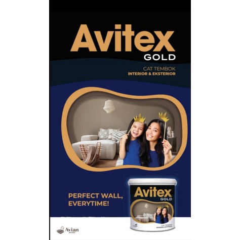 Cat Tembok Interior dan Exterior Avitex Gold 5kg