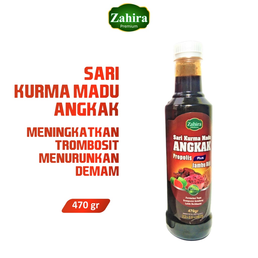 Sari Kurma Madu Angkak Plus Propolis 470 gr plus