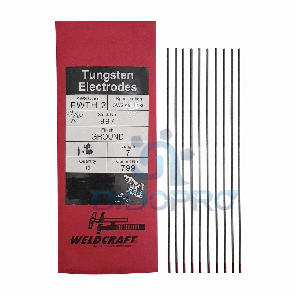 Tungsten / Jarum Las Steinless Ukuran 1,6