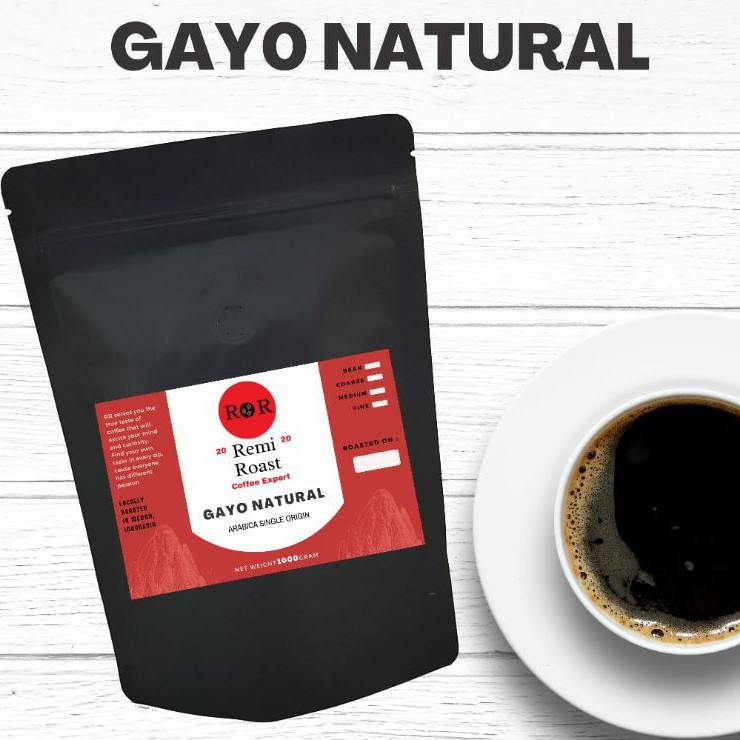 

KOPI ARABIKA GAYO NATURAL 1000 GRAM BUBUK / BIJI