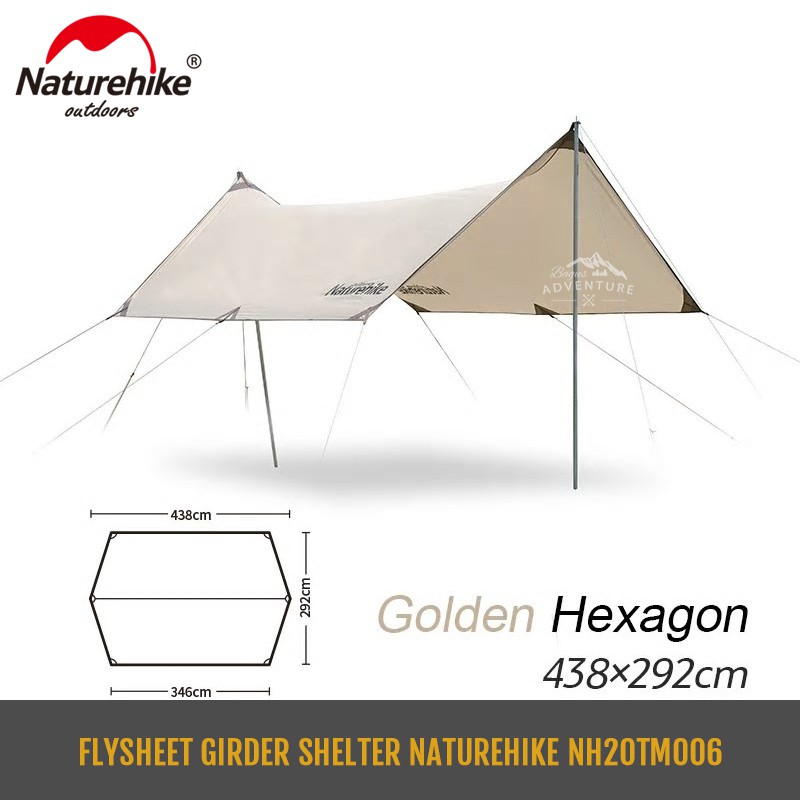 Flysheet Girder Shelter Hexagon Naturehike NH20TM006