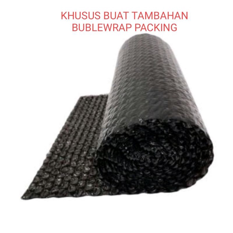 

Tambahan Packing bublewrap biar aman