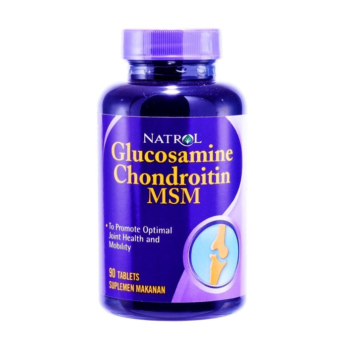 Jual PROMO !! Natrol Glucosamine Chondroitin MSM 90 Tablets (Nyeri