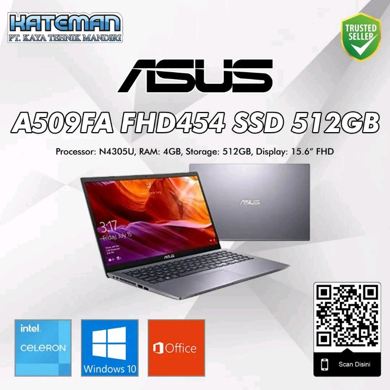 Laptop Asus A509FA FHD454 SSD 512GB