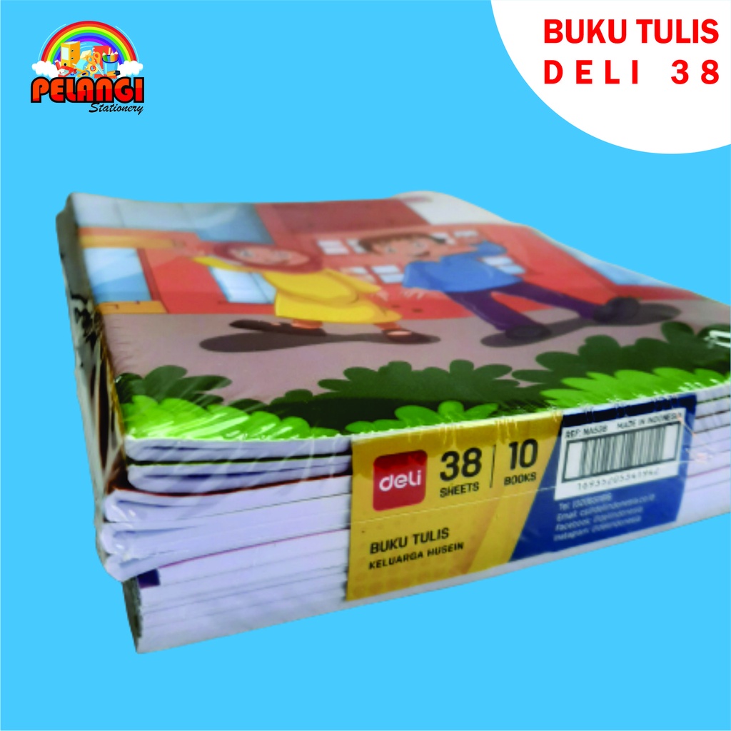 

Buku Tulis Deli Isi 38 & 58