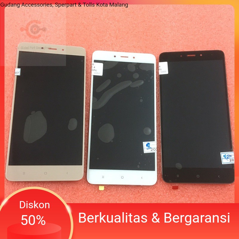 LCD TOUCHSCREEN XIAOMI NOTE 4 / LCD TS REDMI NOTE 4 / LCD TC REDMI NOTE 4 MEDIATEK