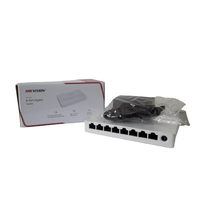 Switch Hub Gigabit Hikvision 8 Port DS-3E0508D-E