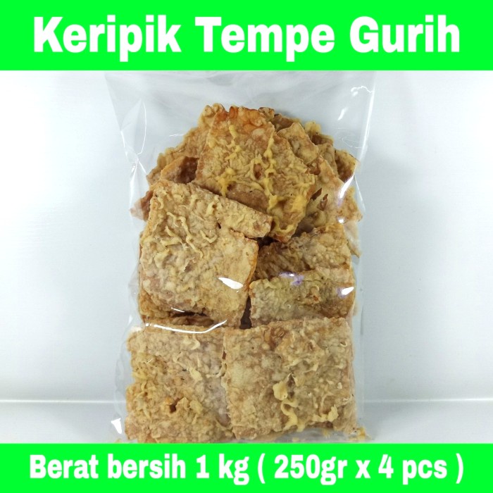 

NEW KERIPIK | KRIPIK TEMPE | GURIH | 1000 GR | HOME MADE - 1 kg