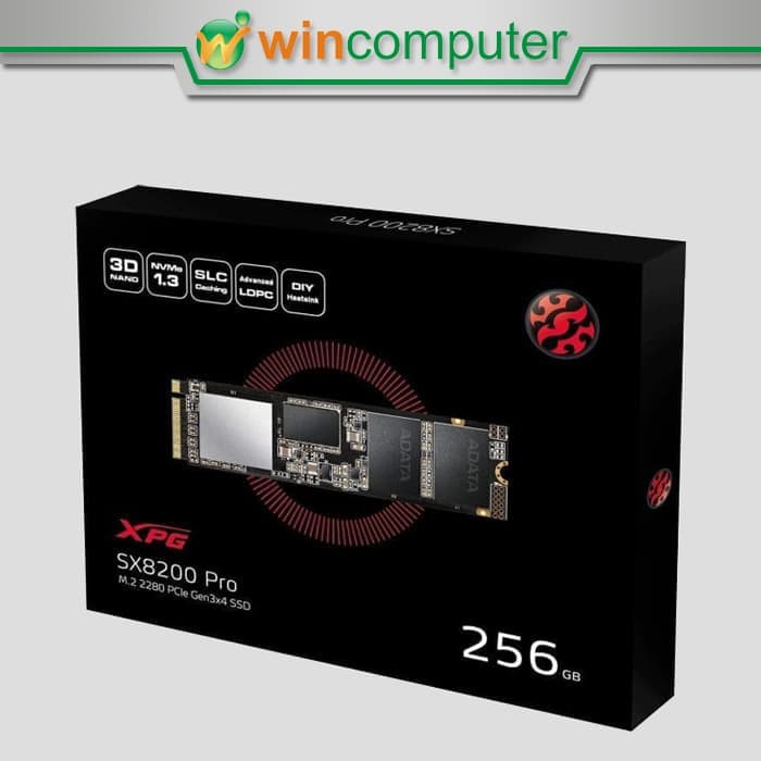 Adata SX8200 PRO 256GB M.2 NVME PCIE GEN3X4